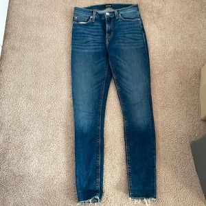 Hudson high rise skinny jeans